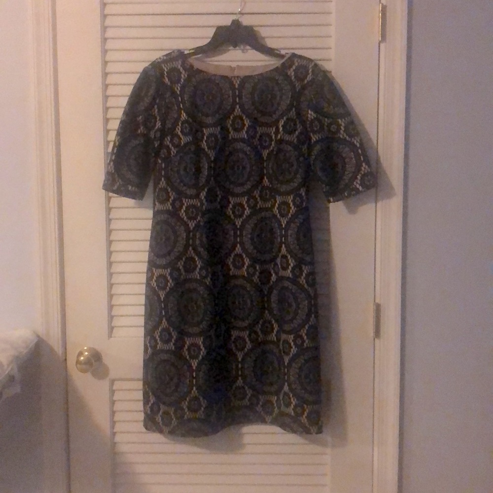 R&K Navy/Nude Lace Dress